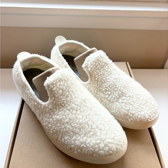 Allbirds Wool Lounger Fluff natural white mens new 10 - Picture 1 of 2